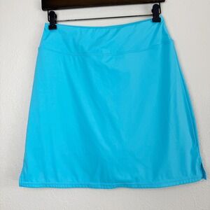 LouKeith Athletic Skort Turquoise Blue Tennis Golf Skirt Size S
